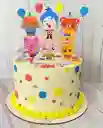 Torta Para 30 Personas Diseño Plim Plim