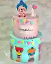 Torta Para 30 Personas Diseño Plim Plim
