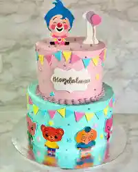 Torta Para 30 Personas Diseño Plim Plim