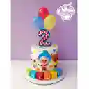 Torta Para 30 Personas Diseño Plim Plim