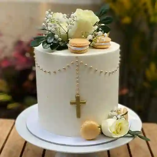 Torta Bautizo Para 30 Perosnas