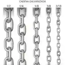 Cadena De Acero Eslabonada (metro)