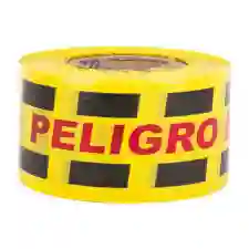 Cinta De Señalización "peligro" (rollo 100m)