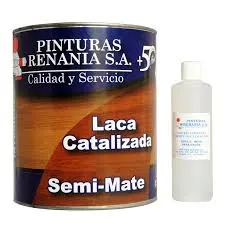 Laca Catalizada Brillante 1/4 Galón