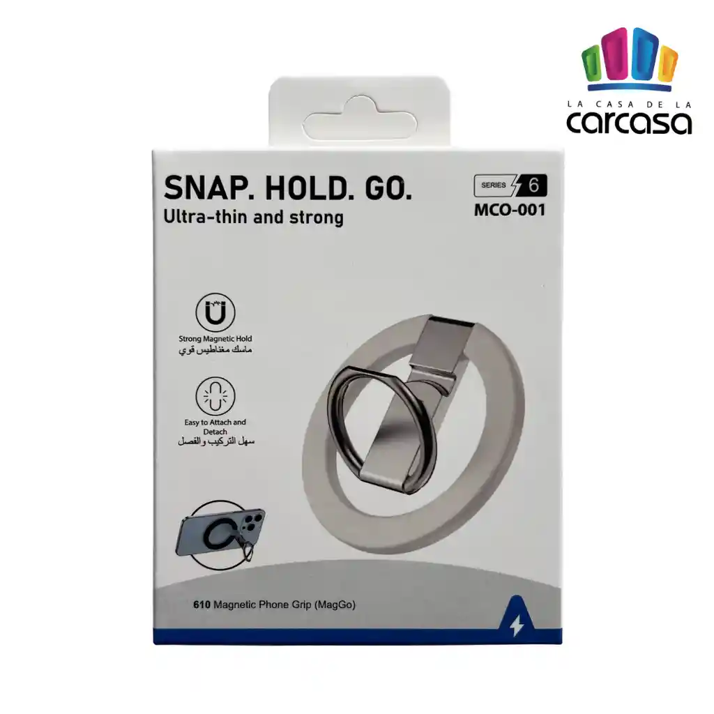 Soporte / Anillo Magnético Magsafe Unicolor (blanco)