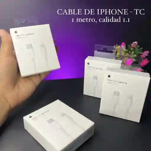 Cable Iphone Tipo C A Lightning Original – Carga Rápida