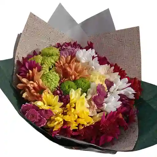 Flores Arreglo De Margaritas Multicolor