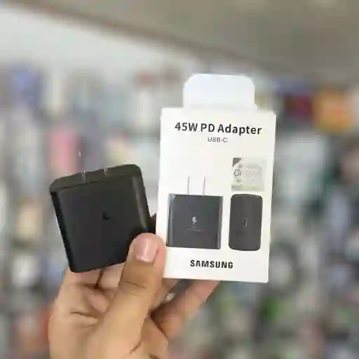 Cabezote Cargador Samsung 45w Original – Carga Súper Rápida Tipo C