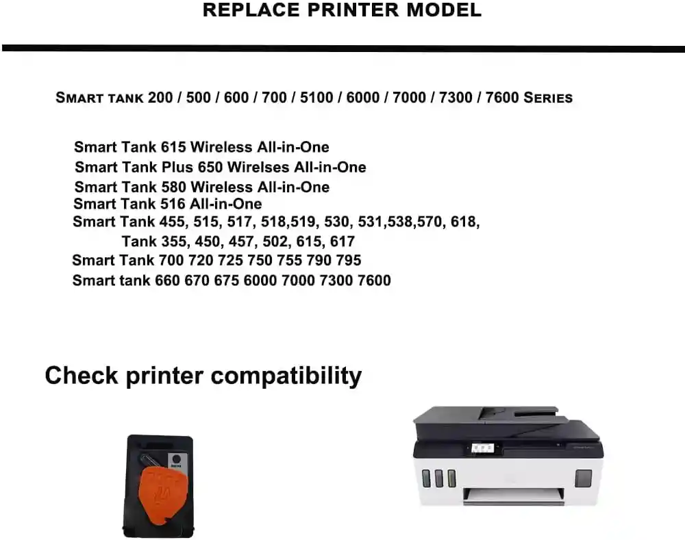 Cabezal De Impresión Hp X4e75a Smart Tank 500-515-519-530-600