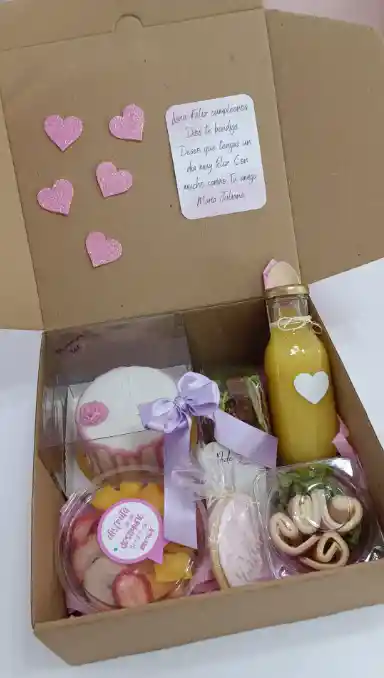 Desayuno Sorpresa - Caja Desayuno Especial Dama