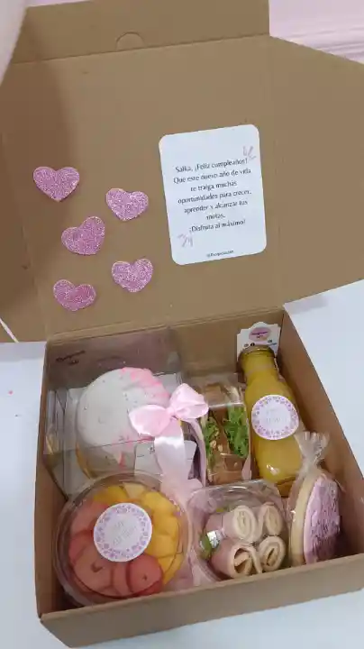 Desayuno Sorpresa - Caja Desayuno Especial Dama
