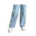 Jean Mujer Azul Corazones Talla 6 Jnalcc001 Latente