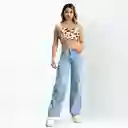 Jean Mujer Azul Corazones Talla 4 Jnalcc001 Latente