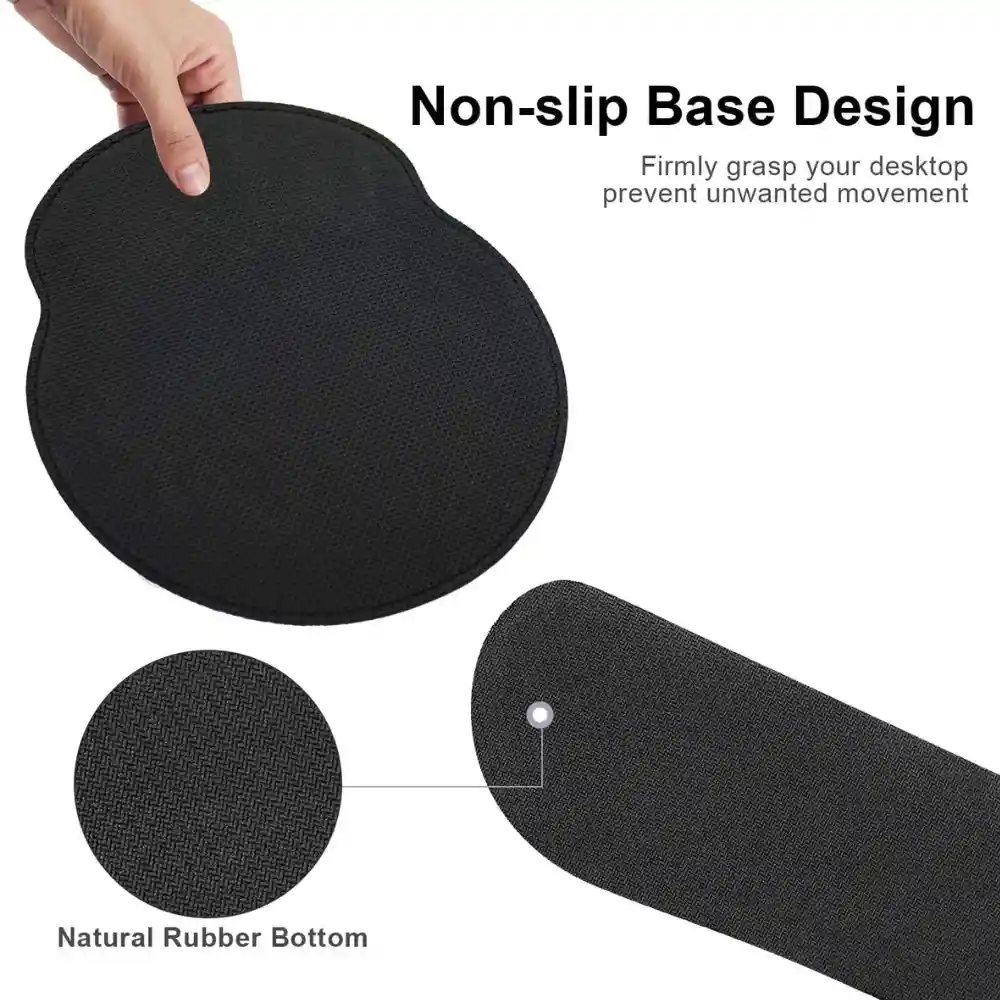 Tapete Pad Mouse Ergonomico Con Soporte Para La Muñeca