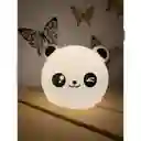 Lampara De Silicona Diseño Panda Touch Luz Led