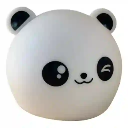 Lampara De Silicona Diseño Panda Touch Luz Led