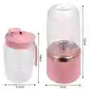 Licuadora Portatil Recargable Usb Doble Vaso