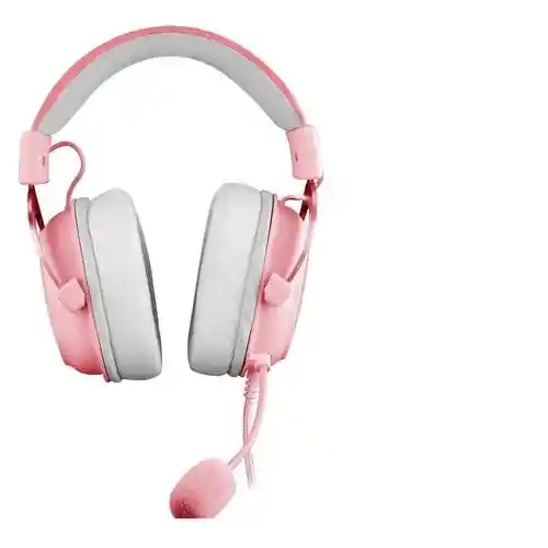 Audífonos Gamer Redragon Gamer Zeus X H510-rgb Rosa Rgb Led