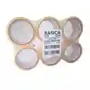 Cinta Empaque Basic 48x40 Transparente X6