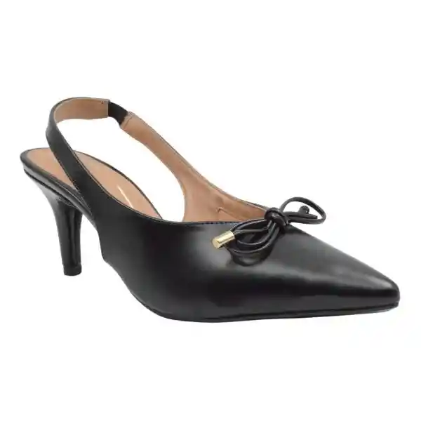 Tacón Medio Negro Vizzano Talla 37