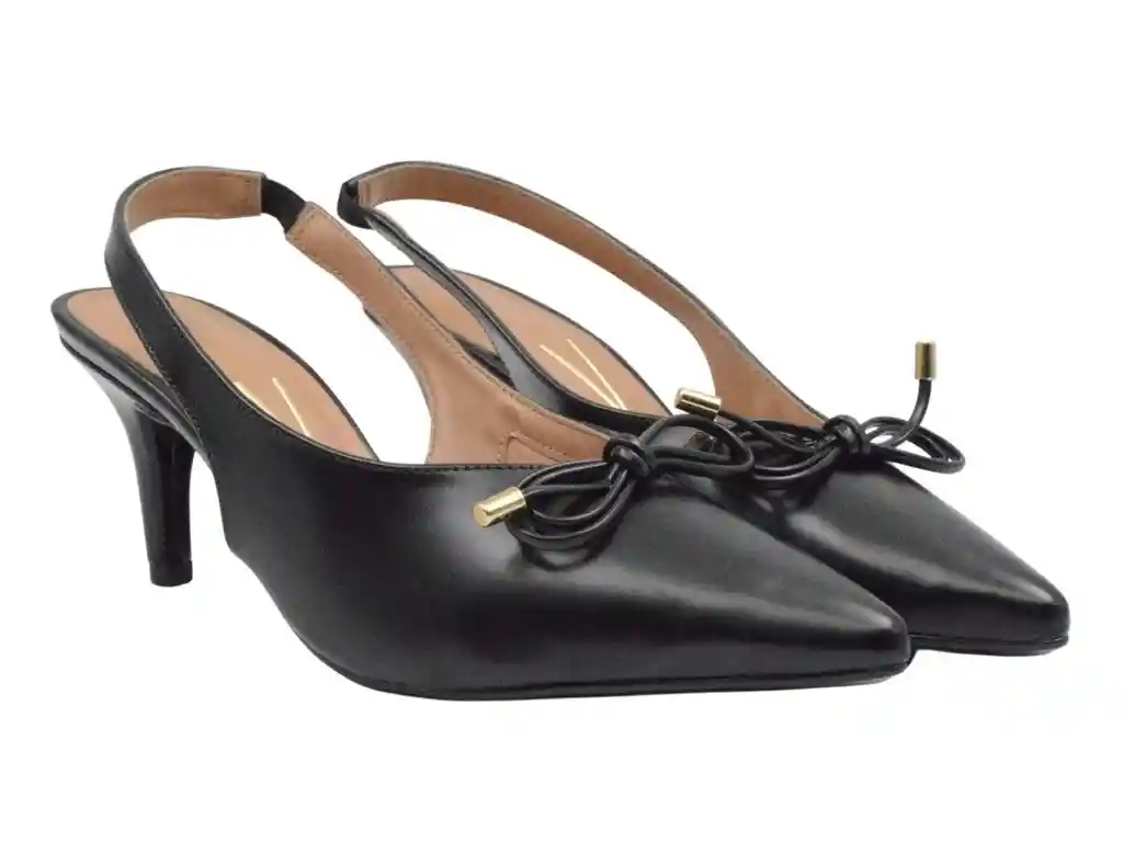Tacón Medio Negro Vizzano Talla 37