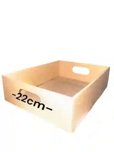 Bandeja De Carton Micro Corrugado 29x22x8cm