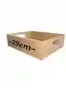 Bandeja De Carton Micro Corrugado 29x22x8cm