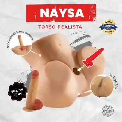 Torso Naysa (piel Clara)