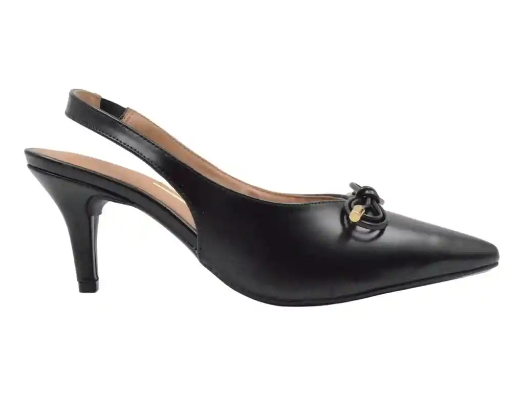 Tacón Medio Negro Vizzano Talla 38