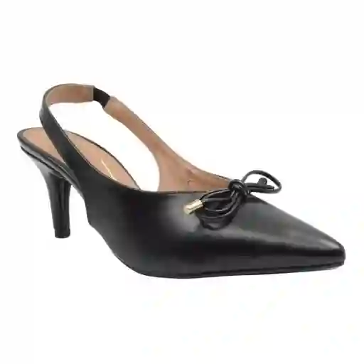 Tacón Medio Negro Vizzano Talla 38