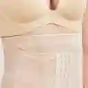 Faja Panty De Alta Compresión Con Encaje Y Broches Frontales
