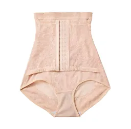 Faja Panty De Alta Compresión Con Encaje Y Broches Frontales