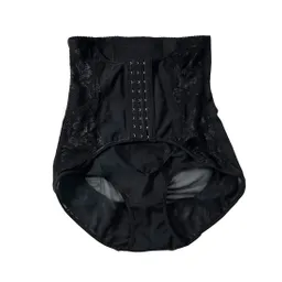 Faja Panty De Alta Compresión Con Encaje Y Broches Frontales