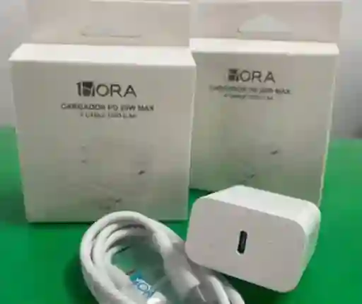 Cargador 20w + Cable Tipo C 3a ⚡