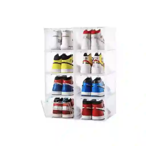 Caja Organizadora De Zapatos Set X6