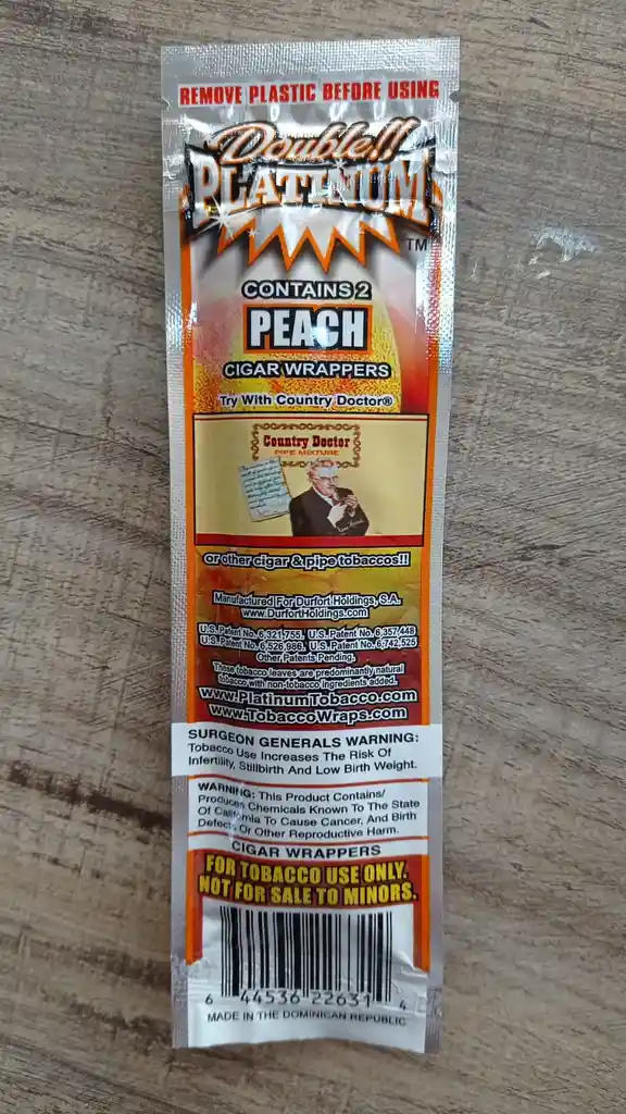 Double Platinum Blunt - Mango En Combo + Relleno Premium De Magia Verde