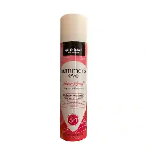 Desodorante Intimo En Spray 5 En 1 Summer´s Eve X 56.7g - Sheer Floral