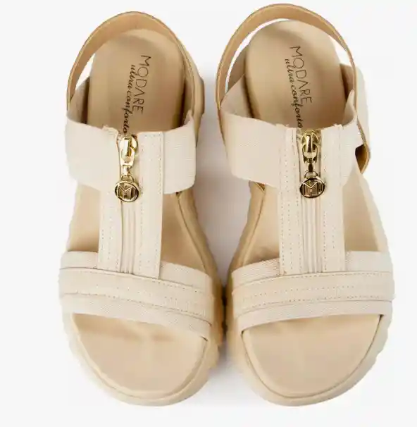 Sandalia Beige Modare Talla 37