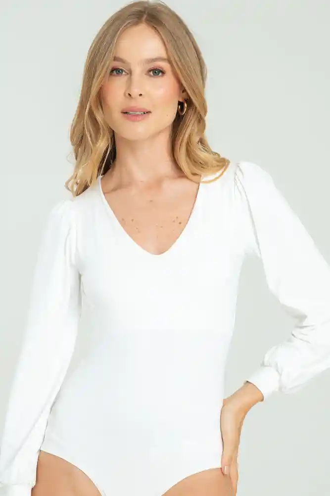 Body Rioth Color Blanco Crudo Talla S