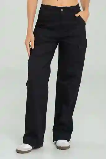 Pantalon Dril Maxy Color Negro Talla 10