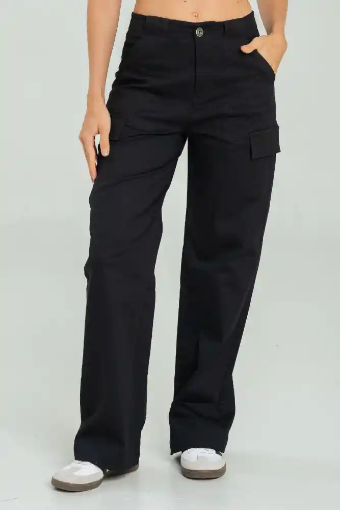 Pantalon Dril Maxy Color Negro Talla 10
