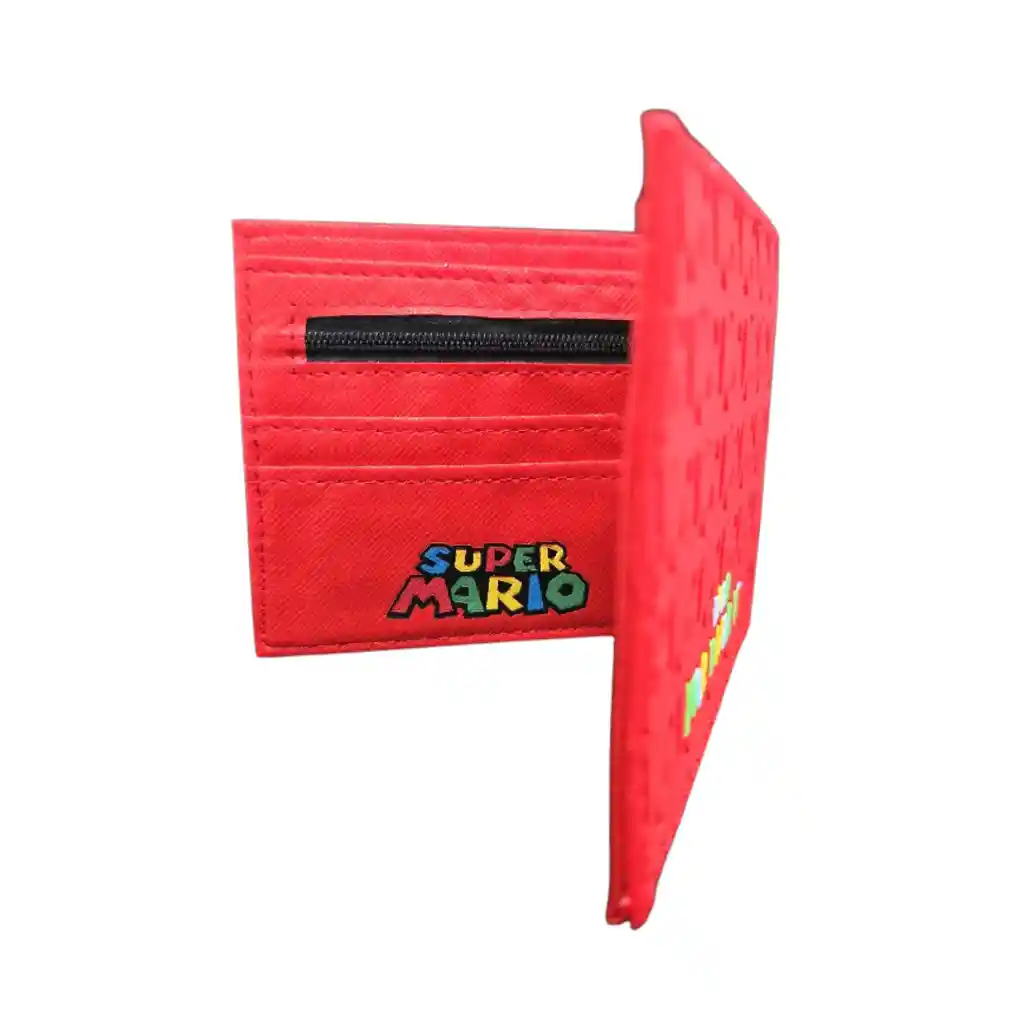 Billetera De Goma Super Mario Bros