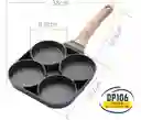 Sarten Antiadherente 4 Puestos Para Huevos Arepas Pancakes Wafles