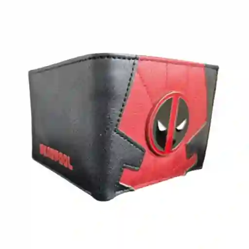 Billetera Deadpool Logo Metalico