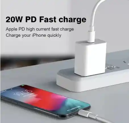 Cargador 20w Tipo C A Ligthning