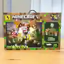 Juego De Construcción Minecraft 858 Piezas Con Retroiluminación Led