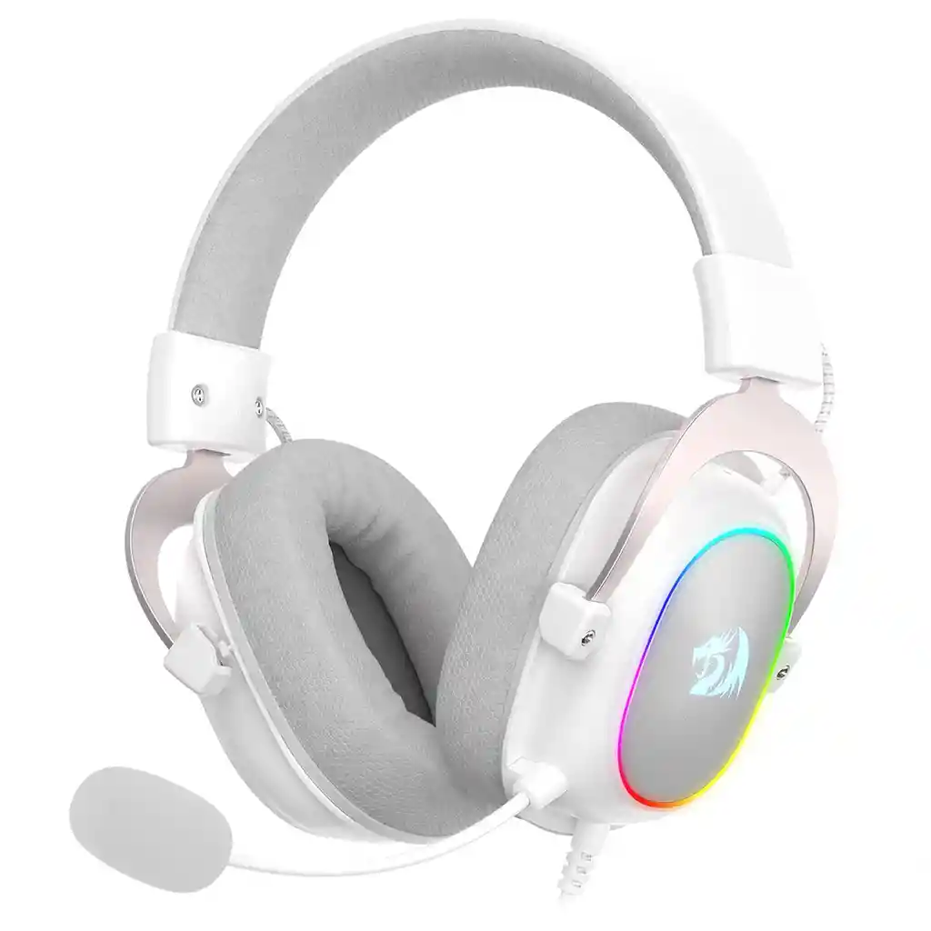 Diadema Gamer Redragon Zeus X H510 Rgb Blanca