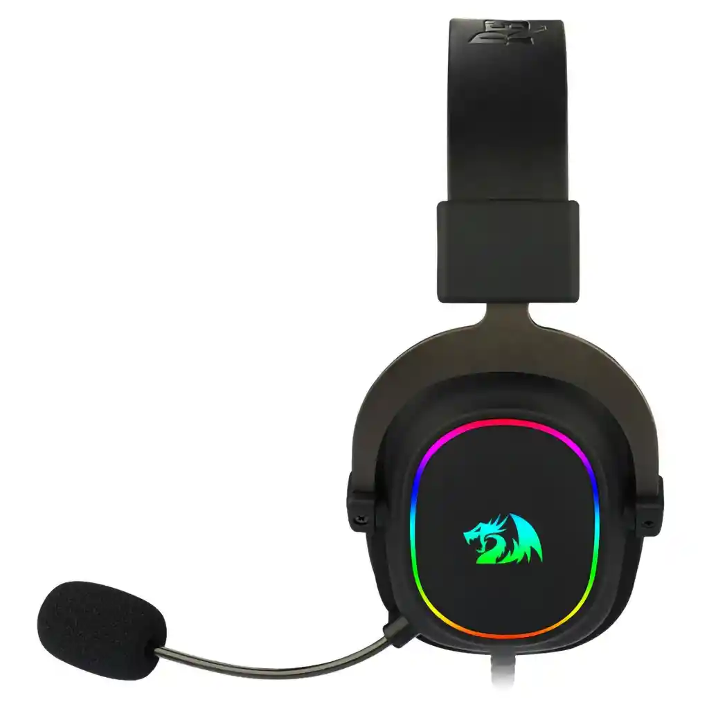 Diadema Gamer Redragon Zeus X H510 Rgb Negra