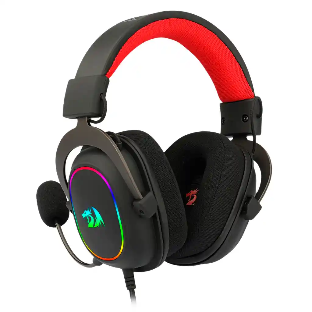 Diadema Gamer Redragon Zeus X H510 Rgb Negra