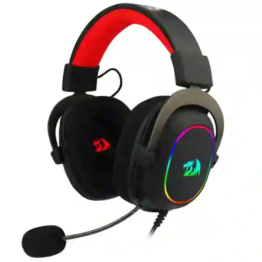 Diadema Gamer Redragon Zeus X H510 Rgb Negra